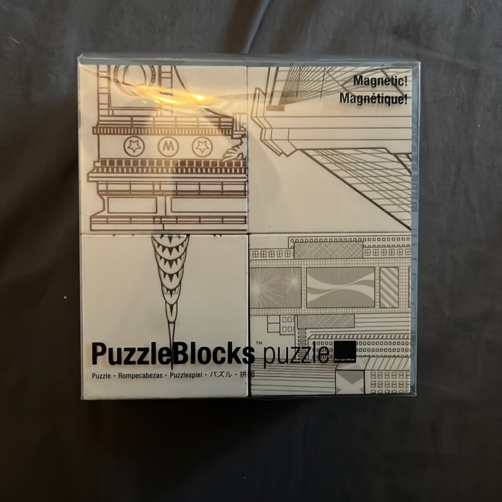 MoMA New York PuzzleBlocks Magnetic Puzzle